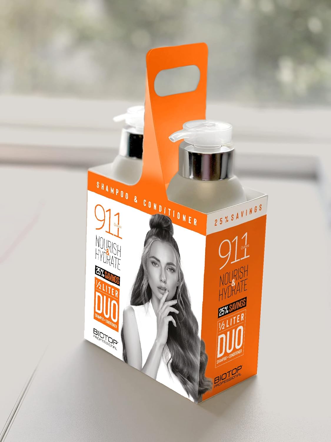 Biotop | 911 Quinua Shampoo 500ML + Acondicionador 500ML